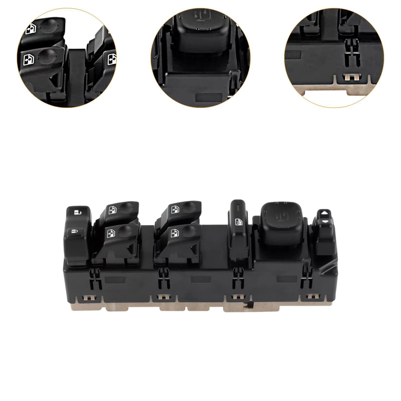 Amazon | QccHieUs フロント左パワーウィンドウスイッチ 15883319